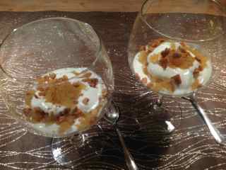 Winterapfel Joghurt Dessert Winterapfel Joghurt Dessert